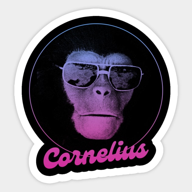 Cornelius Planet Of The Apes Sticker by SYNDICATE WORLD